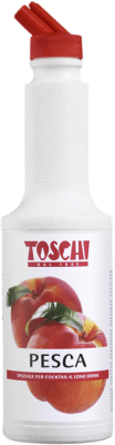 23,95 € Envío gratis | Schnapp Toschi Puré Melocotón Italia Botella 1 L Sin Alcohol