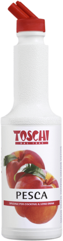 24,95 € Spedizione Gratuita | Schnapp Toschi Puré Melocotón Italia Bottiglia 1 L Senza Alcol