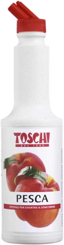 23,95 € Free Shipping | Schnapp Toschi Puré Melocotón Italy Bottle 1 L Alcohol-Free