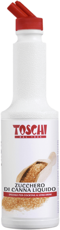 23,95 € Envío gratis | Schnapp Toschi Puré Caña de Azúcar Italia Botella 1 L Sin Alcohol