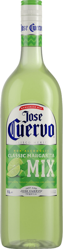 9,95 € Envío gratis | Schnapp José Cuervo Margarita Mix México Botella 1 L Sin Alcohol