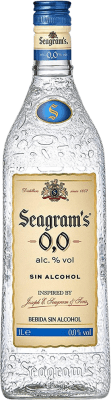 25,95 € Free Shipping | Genever Gin Seagram's United States 1 L 0.0 Zero Zero Alcohol-Free