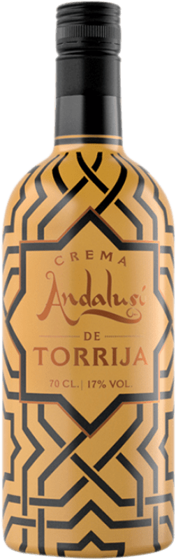 10,95 € Envio grátis | Licor Creme Andalusí Crema de Torrijas Espanha Garrafa 70 cl