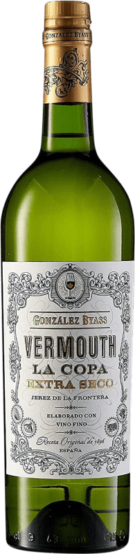 14,95 € Envío gratis | Vermut González Byass La Copa Extra Seco Andalucía España Botella 75 cl