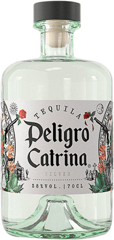 11,95 € Envoi gratuit | Tequila Andalusí Peligro Catrina Silver Espagne Bouteille 70 cl