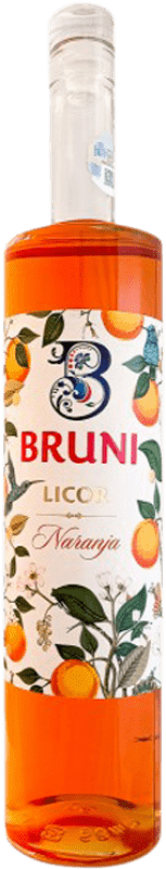 16,95 € 免费送货 | 利口酒 Joaquín Alonso Bruni Licor Naranja 西班牙 瓶子 70 cl