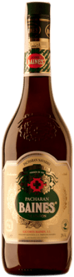 12,95 € Envío gratis | Pacharán Baines España Botella 70 cl