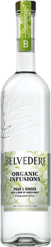 62,95 € Spedizione Gratuita | Vodka Belvedere Organic Infusions Pear & Ginger Polonia Bottiglia 70 cl