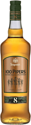 ブレンデッドウイスキー Seagram's 100 Pipers 8 年 70 cl