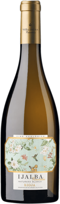 15,95 € Envoi gratuit | Vin blanc Viña Ijalba D.O.Ca. Rioja La Rioja Espagne Maturana Blanc Bouteille 75 cl