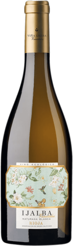 21,95 € Spedizione Gratuita | Vino bianco Viña Ijalba D.O.Ca. Rioja La Rioja Spagna Maturana Bianca Biologico Bottiglia 75 cl