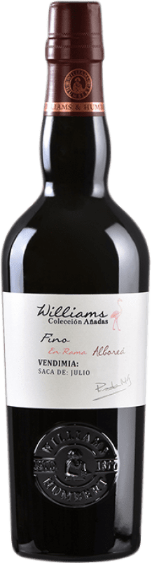 49,95 € Envoi gratuit | Vin fortifié Williams & Humbert Alboreá Fino en Rama D.O. Jerez-Xérès-Sherry Andalousie Espagne Palomino Fino Bouteille Medium 50 cl