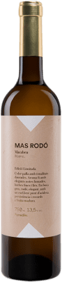 19,95 € Envio grátis | Vinho branco Mas Rodó Crianza D.O. Penedès Catalunha Espanha Macabeo Garrafa 75 cl