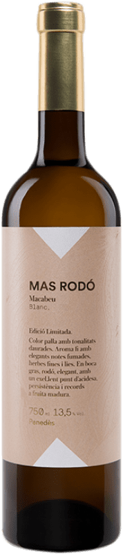 15,95 € 送料無料 | 白ワイン Mas Rodó Crianza — クリアンサ D.O. Penedès カタロニア スペイン Macabeo — マカベオ 75 cl