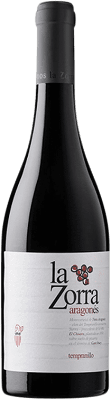 25,95 € Free Shipping | Red Wine Vinos La Zorra D.O.P. Vino de Calidad Sierra de Salamanca Castilla y León Spain Aragonez Bottle 75 cl