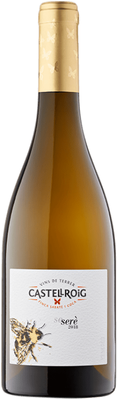 13,95 € Free Shipping | White Wine Sabaté i Coca Castellroig So Serè Crianza — Aged D.O. Penedès Catalonia Spain Xarel·lo Eco — Organic Bottle 75 cl