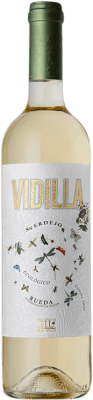 10,95 € Бесплатная доставка | Белое вино Shaya Vidilla ECO D.O. Rueda Кастилия-Леон Испания Verdejo бутылка 75 cl