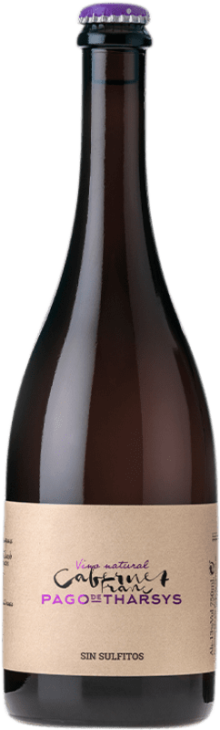 15,95 € 免费送货 | 红酒 Pago de Tharsys Natural sin Sulfitos D.O. Utiel-Requena 巴伦西亚社区 西班牙 Cabernet Franc 有机 瓶子 75 cl