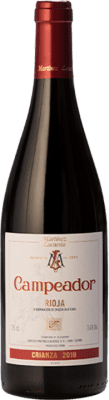 18,95 € 免费送货 | 红酒 Martínez Lacuesta Campeador 岁 D.O.Ca. Rioja 拉里奥哈 西班牙 Tempranillo, Grenache 瓶子 75 cl