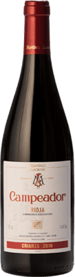 15,95 € Envío gratis | Vino Tinto Martínez Lacuesta Campeador Crianza D.O.Ca. Rioja La Rioja España Tempranillo, Garnacha 75 cl