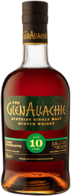 119,95 € 免费送货 | 威士忌单一麦芽威士忌 Glenallachie Cask Strenght Batch 8 苏格兰 英国 10 岁 瓶子 70 cl