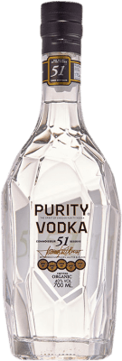 51,95 € Envio grátis | Vodca Purity 51 Suécia Garrafa 70 cl