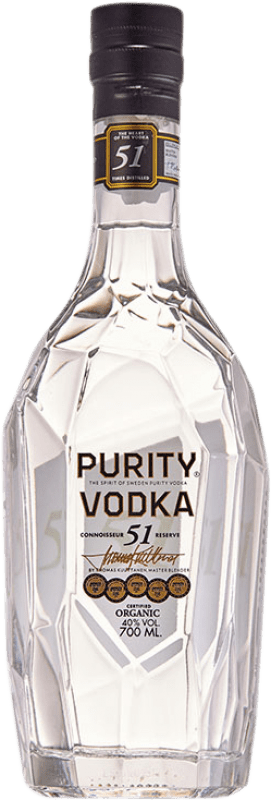 54,95 € 送料無料 | ウォッカ Purity 51 スウェーデン ボトル 70 cl