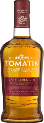 68,95 € 免费送货 | 威士忌单一麦芽威士忌 Tomatin Cask Strenght & Sherry Cask 苏格兰 英国 瓶子 70 cl