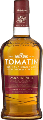71,95 € Kostenloser Versand | Single Malt Whisky Tomatin Sherry Cask Finish — Fassreifung, Cask Strength — Fassstärke Schottland Großbritannien 70 cl