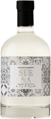 31,95 € Spedizione Gratuita | Superalcolici Pago de Tharsys Sueña Marc de Cava D.O. Valencia Comunità Valenciana Spagna Bottiglia Medium 50 cl