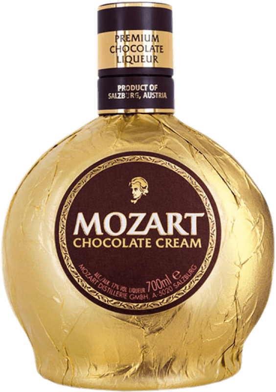 19,95 € Envio grátis | Licor Creme Suntory Chocolate Áustria Garrafa Medium 50 cl