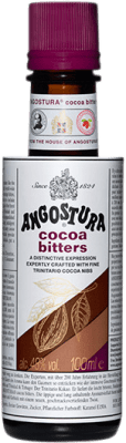 17,95 € Envio grátis | Licores Angostura Cocoa Bitters Trinidad e Tobago Garrafa Miniatura 5 cl