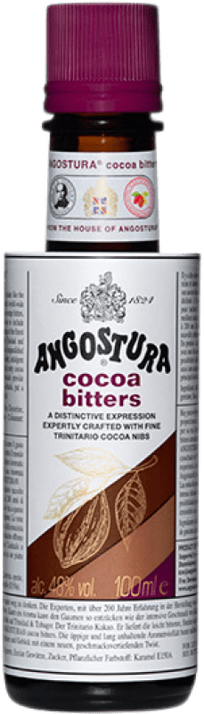15,95 € Бесплатная доставка | Шнапс Angostura Тринидад и Тобаго Мини-бутылка 10 cl Bitter — Горький, Cocoa — Какао