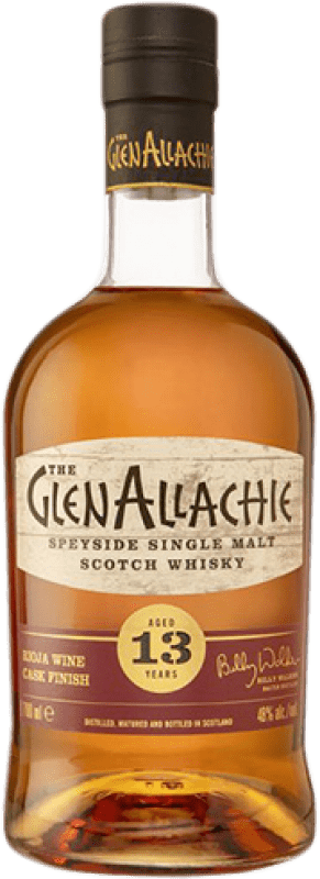 114,95 € 送料無料 | ウイスキーシングルモルト Glenallachie Rioja Wine Cask Finish スコットランド イギリス 13 年 ボトル 70 cl