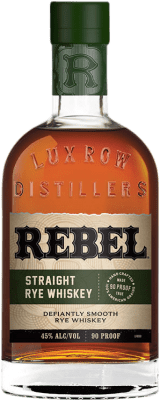 41,95 € 送料無料 | バーボンウイスキー Rebel Rye — ライ, Straight — ストレート アメリカ 70 cl
