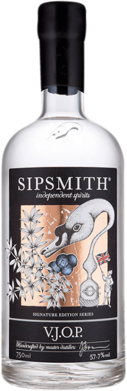 65,95 € Free Shipping | Gin Sipsmith V.J.O.P. Gin United Kingdom Bottle 70 cl