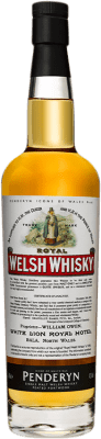 98,95 € Kostenloser Versand | Whiskey Single Malt Penderyn Royal Welsh Wales Großbritannien Flasche 70 cl