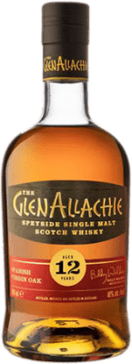 72,95 € Kostenloser Versand | Whiskey Single Malt Glenallachie Spanish Virgin Oak Speyside Schottland Großbritannien 12 Jahre Flasche 70 cl