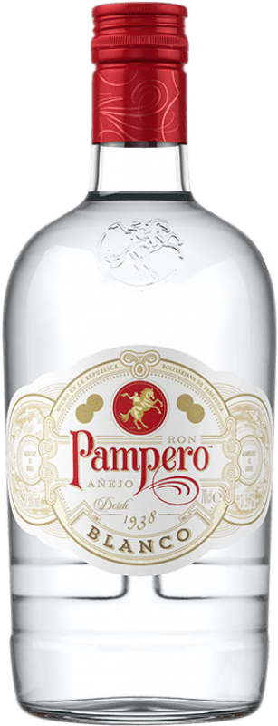 19,95 € Envío gratis | Ron Pampero Blanco Venezuela Botella 70 cl