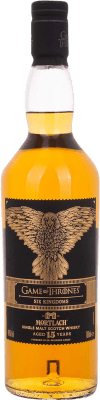 179,95 € Envio grátis | Whisky Single Malt Mortlach Game of Thrones Six Kingdoms Escócia Reino Unido 15 Anos Garrafa 70 cl