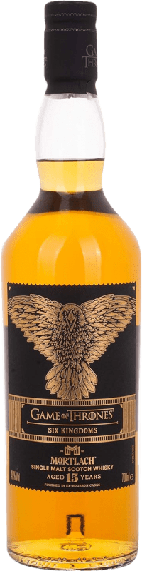 179,95 € Free Shipping | Whisky Single Malt Mortlach Game of Thrones Six Kingdoms Scotland United Kingdom 15 Years Bottle 70 cl