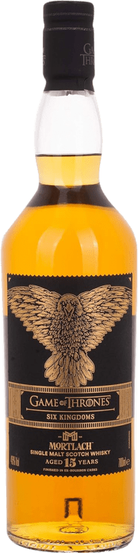 188,95 € Spedizione Gratuita | Whisky Single Malt Mortlach Game of Thrones Six Kingdoms Scozia Regno Unito 15 Anni Bottiglia 70 cl