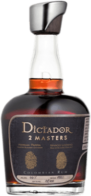 1 328,95 € Бесплатная доставка | Ром Dictador 2 Masters Carlos I Колумбия 70 cl