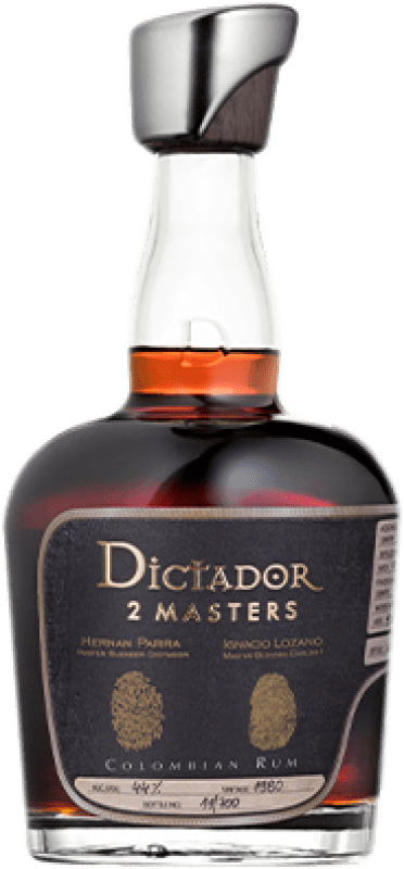 1 323,95 € 送料無料 | ラム Dictador 2 Masters コロンビア ボトル 70 cl