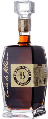 174,95 € Free Shipping | Brandy Yuste Conde de Aldama D.O. Jerez-Xérès-Sherry Andalusia Spain Medium Bottle 50 cl