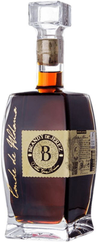 182,95 € Spedizione Gratuita | Brandy Yuste Conde de Aldama D.O. Jerez-Xérès-Sherry Andalusia Spagna Bottiglia Medium 50 cl