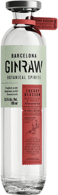 48,95 € 免费送货 | 金酒 Ginraw Cereza Cherry Blosson D.O. Catalunya 加泰罗尼亚 西班牙 瓶子 70 cl