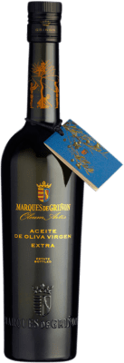 25,95 € Envio grátis | Azeite de Oliva Marqués de Griñón Oleum Artis Picual, Arbequina Garrafa Medium 50 cl