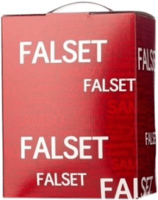 16,95 € 送料無料 | 赤ワイン Falset Marçà D.O. Montsant スペイン Syrah — シラー, Garnacha — グルナッシュ, Samsó — サムソ バッグ・イン・ボックス 5 L