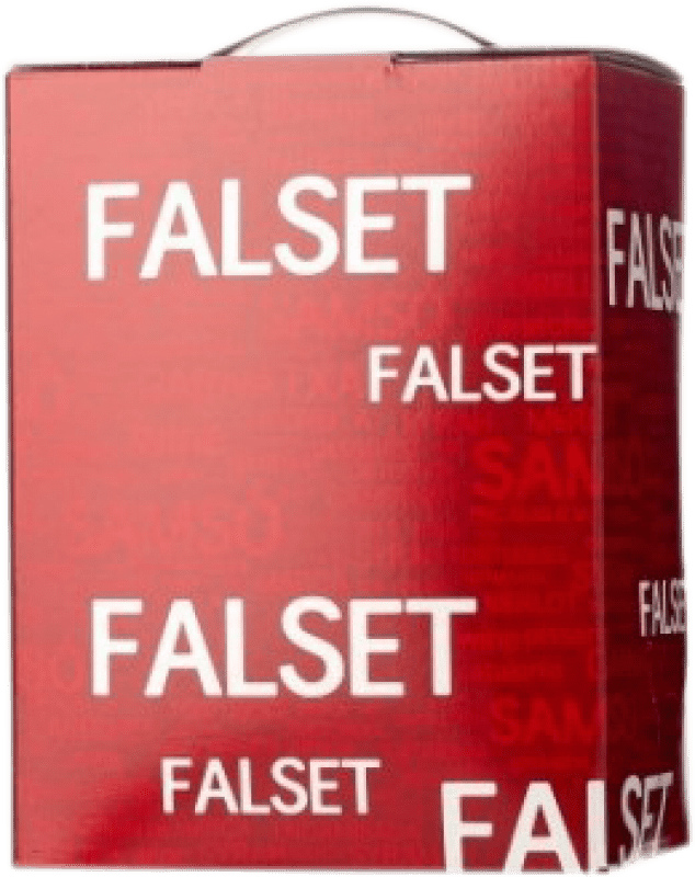 16,95 € Free Shipping | Red Wine Falset Marçà D.O. Montsant Spain Syrah, Grenache, Samsó Bag in Box 5 L